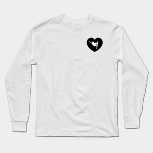 Snowboarding Love | I Heart... Long Sleeve T-Shirt